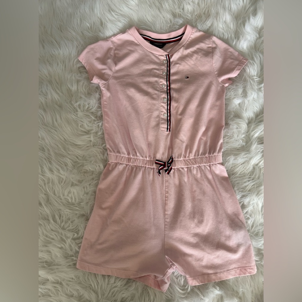 Tommy Hilfiger Pink Kids One Piece